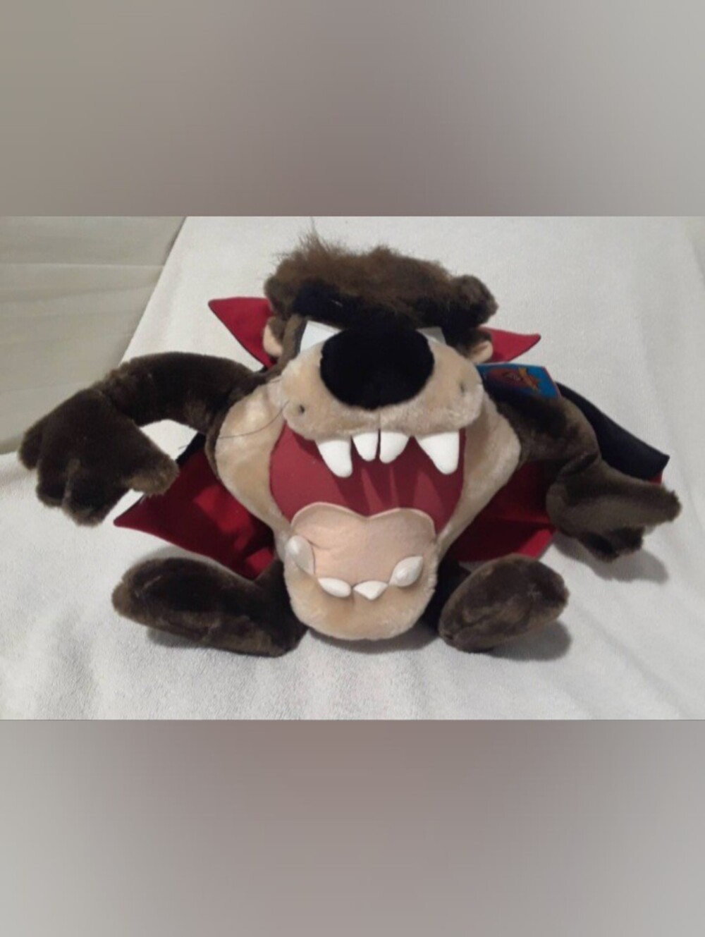 Vintage Looney tunes Halloween Dracula taz plush
